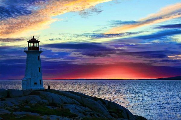 Peggy's Cove Lighthouse, by Tatiana Travelways