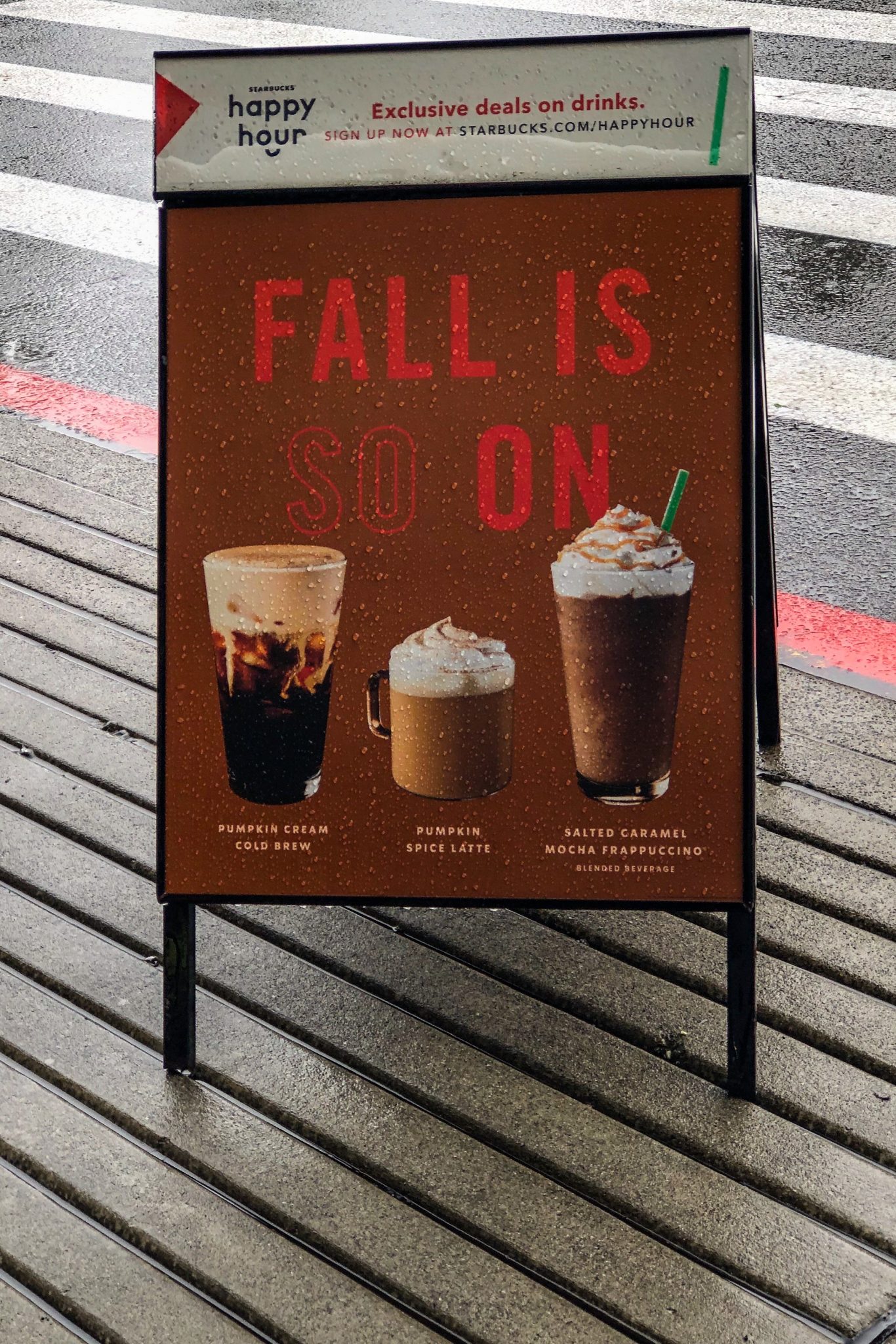 Fall is so on sign