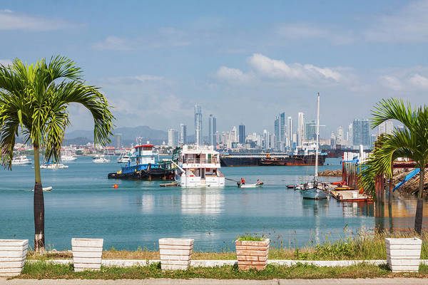 Panama City, Panama across the water