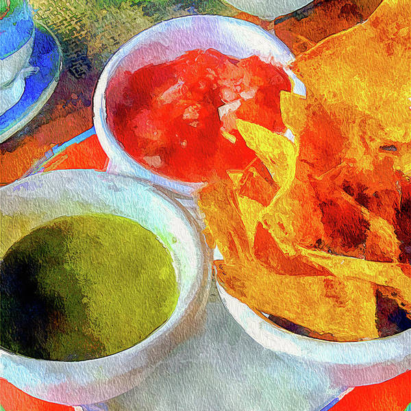 Traditional Mexican Chips and Salsa