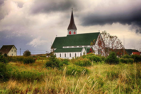 Reaching the heavens, Trinity, Newfoundland church