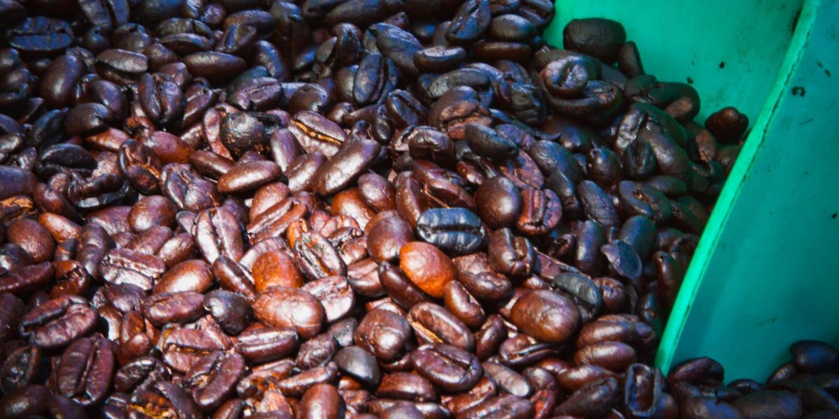 Veracruz coffee beans in Ajijik market
