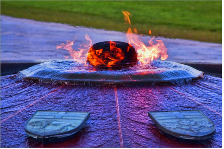 Centennial Flame in Ottawa, Canada